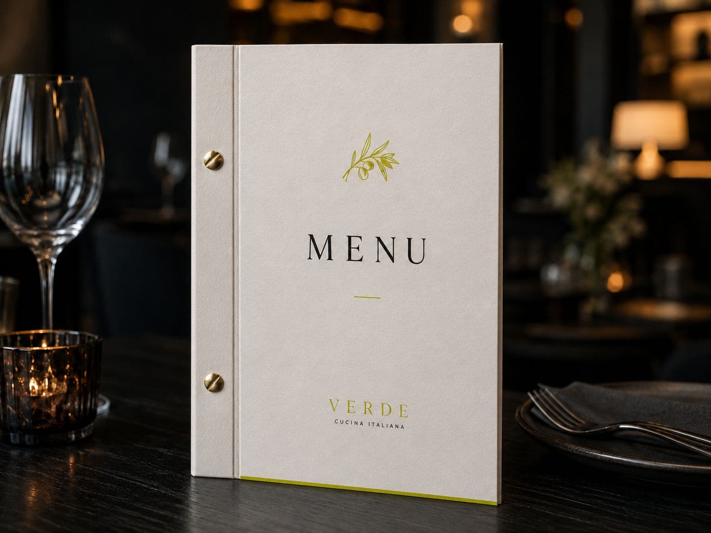 Menu stampati per ristoranti